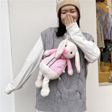 Cargar imagen en el visor de la galería, Mochila de figura de felpa Bolso de peluche de muñeca de peluche para chica, mochila de dibujos animados MOD 878-A21