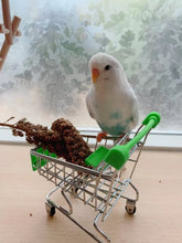 Cargar imagen en el visor de la galería, Carrito de mandado de supermercado para niños, Mini carrito de compras, decoración de escritorio, almacenamiento, juguete, regalo, accesorios para muebles de casa de muñecas MOD