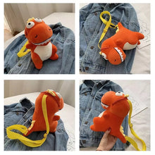 Cargar imagen en el visor de la galería, Mochila de peluche dinosaurio 878-A67