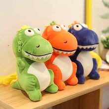 Cargar imagen en el visor de la galería, Mochila de peluche dinosaurio 878-A67