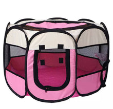 Cargar imagen en el visor de la galería, Casa tienda plegable para perros, gatos, Corralito, Perrera de fácil operación, cerca octogonal MEDIANA Y GRANDE