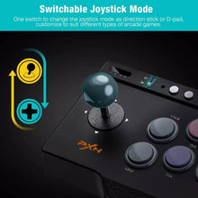 Cargar imagen en el visor de la galería, Control alambrico Retro juego Joystick Turbo controlador luchando Base para ganar PC PS 3 PS4 XBOX-ONE NS interruptor Android TV caja del teléfono de caja - mychinashop.com