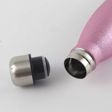 Cargar imagen en el visor de la galería, Termo Insulado de Cubierta Doble para el Gimnasio, Botella Deportiva de Acero Inoxidable con Cierre Hermético, Portátil, para Deportes, Capacidad de 500ml MOD XR-226