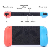 Cargar imagen en el visor de la galería, Consola X50 máx inalambrica contiene 2 controles tipo play con más de 15,000 juegos de play 1, minines, sega, árcade y muchos más, puedes descargarle más juegos, música, imágenes y videos