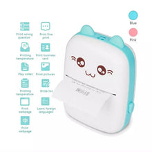 Cargar imagen en el visor de la galería, Impresora térmica portátil BT de 203dpi, Mini impresión térmica con Bluetooth para Android iPhone