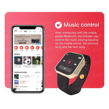 Cargar imagen en el visor de la galería, Reloj inteligente D20 Ultra inteligente, pulsera con música, calorías, monitoreo del sueño, pasos, Bluetooth, carga USB, deportivo, Y68, novedad de 2023