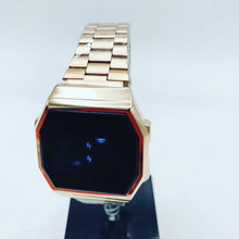 Cargar imagen en el visor de la galería, Reloj de mujeres relojes de moda de lujo LED Digital Reloj para mujeres acero cuadrado completamente táctil Reloj de pulsera deportivo damas Reloj de Mujer