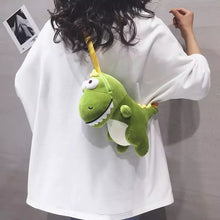 Cargar imagen en el visor de la galería, Mochila de peluche dinosaurio 878-A67