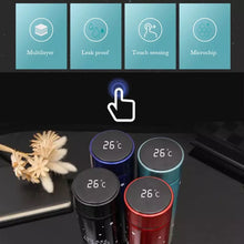 Cargar imagen en el visor de la galería, Termo de agua potable con pantalla digital , taza de agua de acero inoxidable MOD ZH-3233
