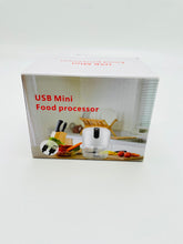 Cargar imagen en el visor de la galería, Multi-función de procesador de alimentos licuadora portátil de casa automática uso picadora de carne suplemento de alimentos para bebés agitación moler relleno de puré de ajo