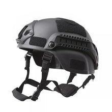 Cargar imagen en el visor de la galería, Cascos de seguridad para deportes, alta calidad, ultralivianos, Airsoft, ejército, militar, táctico, tiro, caza, protección para montar