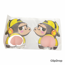 Cargar imagen en el visor de la galería, Sticker con nalgitas de mano de tacto 3D para apretar, pelota antiestrés de elevación lenta, relajarse, presión, juguetes antiestrés, regalo interesante nalgitas anti estrés plantilla con 2 sticker