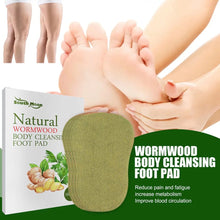 Cargar imagen en el visor de la galería, Parches desintoxicantes de ajenjo Natural para pies, calcomanías para aliviar el dolor y el estrés, pérdida de peso, almohadillas de limpieza para mejorar el sueño, 16 piezas MOD QQ-024