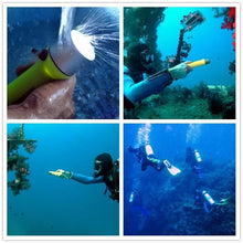 Cargar imagen en el visor de la galería, Lámpara sumergible buseo waterprof Mod L-9 1 Pza de alta calidad bajo el agua 1200LM XM-L T6 LED linterna de buceo lámpara de antorcha a prueba de agua - mychinashop.com