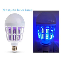 Cargar imagen en el visor de la galería, Foco para mosquitos 9W, lámpara antimosquitos 2 en 1, mata insectos, Bombilla, Mata moscas, insectos, luz nocturna para bebés MOD FOCO2