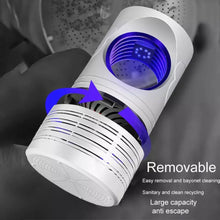 Cargar imagen en el visor de la galería, Lámpara Ultravioleta antimosquitos, luz nocturna LED USB, trampa para insectos, repelente de mosquitos sin radiación, sala de estar, dormitorio, estudio MOD MTY-01