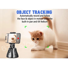 Cargar imagen en el visor de la galería, Apai Genie, palo de Selfie de disparo inteligente automático, soporte de seguimiento de objetos de 360 °, soporte para teléfono con cámara de seguimiento facial de rotación todo-en-uno Mod ZJ388 - mychinashop.com