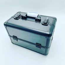 Cargar imagen en el visor de la galería, Estuche de cosméticos profesional 36.5x22x26 portátil de gran capacidad, bolsa de maquillaje de mano, a la moda, almacenamiento multicapa, caja de belleza MOD CX7570 - mychinashop.com