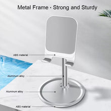 Cargar imagen en el visor de la galería, Soporte Universal para Tablet para iPhone X 8 Samsung iPad Air teléfono celular Tablet soporte para teléfono de escritorio soporte para teléfono - mychinashop.com