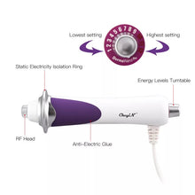 Cargar imagen en el visor de la galería, Removedor de arrugas faciales 5 en 1, instrumento de belleza de radiofrecuencia, microcorriente para reparación Facial, herramienta de limpieza de poros para el hogar
