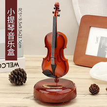 Cargar imagen en el visor de la galería, Caja de música Retro personalizada, decoración de octave, instrumento musical