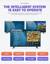 Cargar imagen en el visor de la galería, Consolas de videojuegos con Joystick Dual, consola con más de 15000 juegos clásicos, compatible con 4 jugadores, mando con PS1/GB/CPS/SFC/FC MOD M9 PANDORA