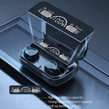 Cargar imagen en el visor de la galería, Auriculares inalámbricos M10 Tws, cascos con Bluetooth, resistentes al agua, con pantalla LED, estéreo Hifi, para teléfono Iphone y Android MOD M10