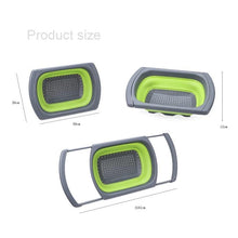 Cargar imagen en el visor de la galería, Escurridor plegable de cocina, cestas plegables, colador de cocina, fideos, coladores de lavado de frutas y verduras Mod SFYP29 - mychinashop.com