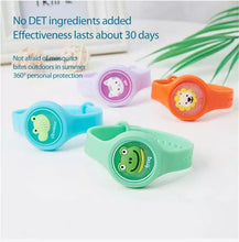 Cargar imagen en el visor de la galería, Pulsera repelente de mosquitos para niños, reloj brillante de Color caramelo, artefacto repelente de mosquitos, GH879
