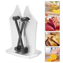 Cargar imagen en el visor de la galería, Afiladores de cuchillos con asiento, afilador profesional, máquina para afilar cuchillos con asiento, accesorios de herramientas de cocina MOD GH-3074