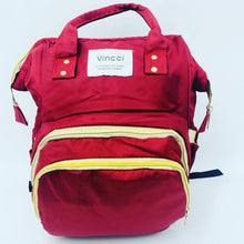 Cargar imagen en el visor de la galería, Pañalera térmica doble cierre MOD V-634 color negro