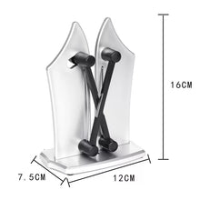 Cargar imagen en el visor de la galería, Afiladores de cuchillos con asiento, afilador profesional, máquina para afilar cuchillos con asiento, accesorios de herramientas de cocina MOD GH-3074