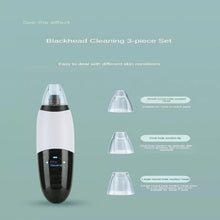 Cargar imagen en el visor de la galería, Extractor de acné eléctrico por vacío, Barros limpiador de poros negros, máquina limpiadora de poros para el cuidado de la piel mod ZH43 - mychinashop.com