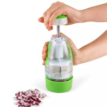 Cargar imagen en el visor de la galería, Picadora de acero inoxidable multifunción, herramientas de cocina para cortar cebolla y verduras MOD GH-5224