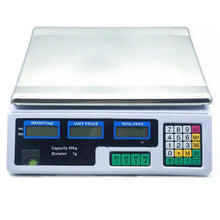 Cargar imagen en el visor de la galería, Báscula electrónica portátil para pesar alimentos, herramienta de medición de precisión, 2g-40kg MOD 4893