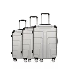 Cargar imagen en el visor de la galería, Maleta de viaje con ruedas para mujer, juego de equipaje rodante, bolsa de equipaje con ruedas, 3 pzs