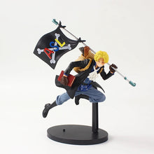 Cargar imagen en el visor de la galería, Figura de One Piece Running Three Brothers Luffy,Ace, Saab, modelo de Anime coleccionable de PVC, juguetes de regalo para niños