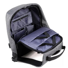 Cargar imagen en el visor de la galería, Mochila antirrobo ECONOMICA en para ordenador portátil para hombre y mujer, mochila de viaje de gran capacidad con carga USB, bolsos de hombro escolares para estudiantes universitarios económica