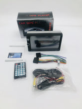 Cargar imagen en el visor de la galería, Auto estéreo car multimedia player 7018B autorradio 2 din 7 cámara integrada de reversa "Pantalla táctil audio estéreo bluetooth soporte fm control de cámara - mychinashop.com