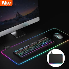 Cargar imagen en el visor de la galería, Tapete gamer para Mouse Pad Gamer Con Luz Led RGB Iluminado 90×40 CM MOD sin caja