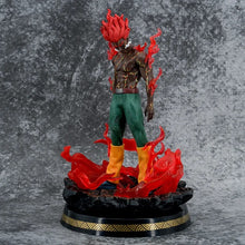 Cargar imagen en el visor de la galería, Figura de Anime Naruto Might Guy Gate of Death Ver. Figura de PVC de estatua con luz, modelo de juguete de colección 28cm