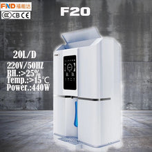 Cargar imagen en el visor de la galería, Generador de agua atmosférico dispensador de tratamiento de aire a agua para el hogar, dispositivo con filtro RO inteligente, escaneo de código NFC, tecnología de emparejamiento, 20L/D