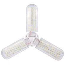 Cargar imagen en el visor de la galería, 50 w foco lámpar Mod TLFB-24 impermeable Super brillante 45W LED luces de garaje plegable ventilador hoja techo lámpara de hogar ángulo ajustable E27 E26 energía Mod LE-SS08401 - mychinashop.com