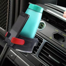 Cargar imagen en el visor de la galería, Soporte de teléfono móvil para samsung huawei xiaomi iphon con taza de agua y salida de aire acondicionado para coche multifunción Mod zJ53 - mychinashop.com