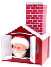 Cargar imagen en el visor de la galería, Santa claus chimenea música y movimiento MOD HS610
