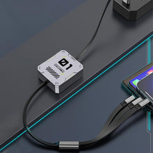 Cargar imagen en el visor de la galería, 1pc Cable Carga Rapida Y Retráctil 3 En 1/ 66w/ 1.2m/ Tipo C MOD Q-SJ100
