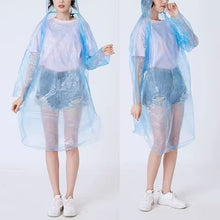 Cargar imagen en el visor de la galería, Impermeable desechable portátil para adultos, llavero con bola de compresión, Bola de bolsillo, Poncho para viajes al aire libre, equipo de Camping, novedad!! MOD IMPERMEABLE ESFERA
