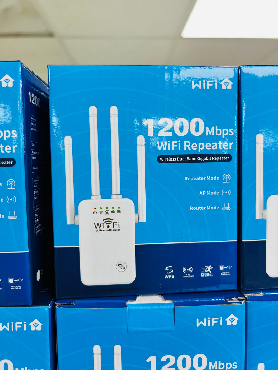 Repetidor Wifi Amplificador De Señal U9 Router 300mbps 2.4g MOD FM-000154