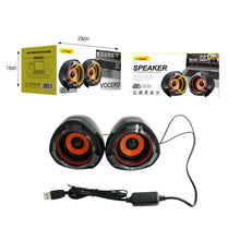 Cargar imagen en el visor de la galería, Altavoces para pc bocina pc VOCERO MOD Q-87

