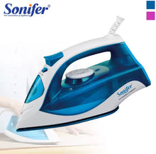 Cargar imagen en el visor de la galería, plancha eléctrica de vapor para ropa, plancha de cerámica de 2000W, calor rápido, 250ml ZE-2247 y SR-018b
